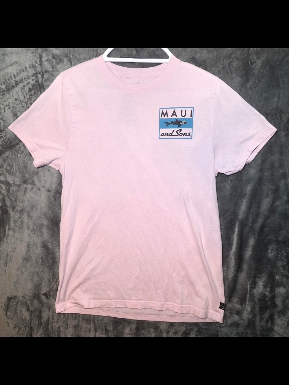Maui and Sons Pink Short-Sleeve Logo T-Shirt